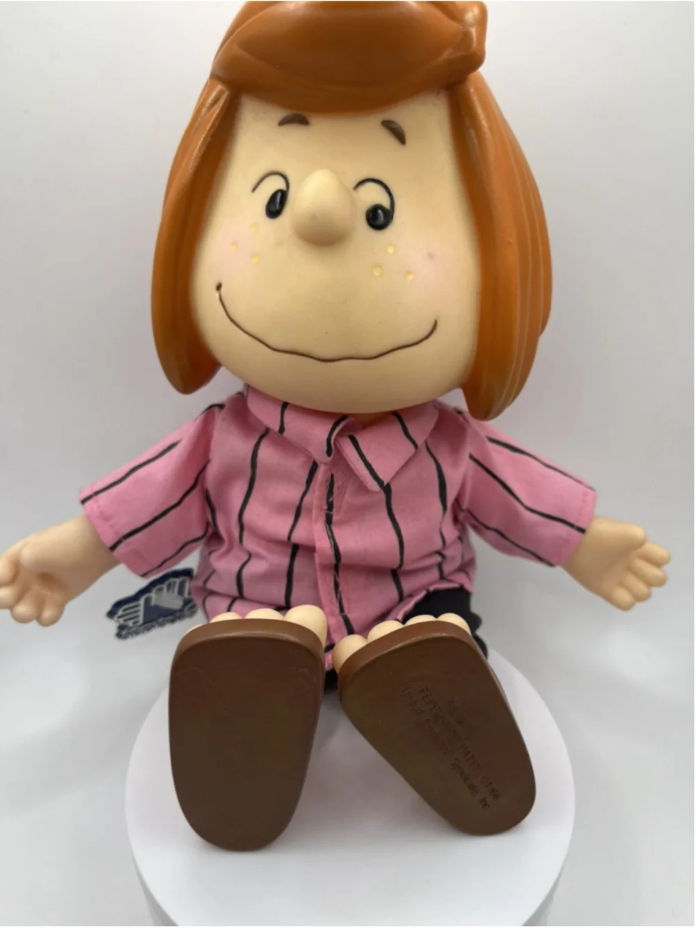 VTG 1966 Peppermint Patty Doll Peanut CHARLIE BROWN DOLL BY APPLAUSE RARE FIND